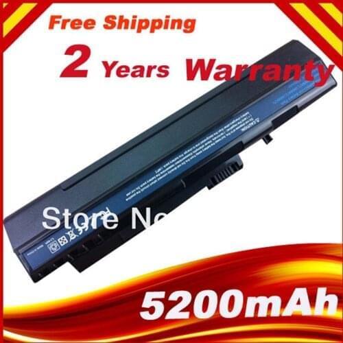 New laptop battery for Acer Aspire One 10.1 8.9 A110 A150 D150 D250 KAV10 KAV60 P531h zg5 EMACHINES eM250 free shipping
