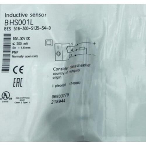 Free shipping Waterproof High voltage resistant proximity switch BES 516-300-S135-S4-D Plug in PNP normally open sensor