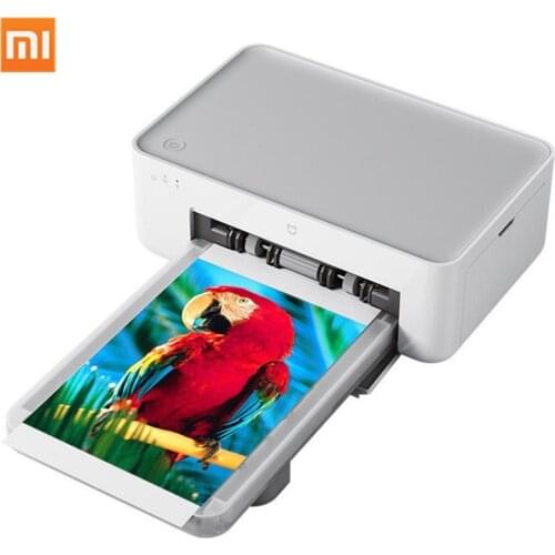 Xiaomi Mijia Mi Photo Printer 6-inch High-Definition Auto Film Multi-size ID Photos Smart Printer Wireless Phone Photo Printer