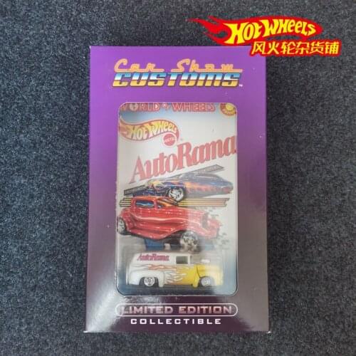 Hot wheels 1/64 AutoRama 56 Ford Panel Diecast Collection of Simulation Alloy Car Model Children Toys