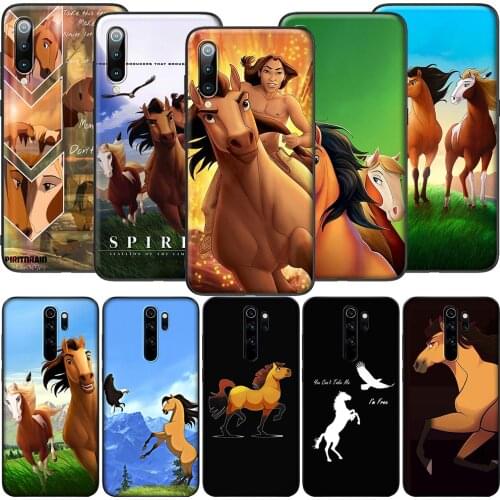 GX230 Spirit Stallion of The Cimarron Soft Silicone Case for Redmi Note 4X 5 5A Prime 6 6A 7 7A 8 8A 8T 9 9A 9C 9S Pro Lite
