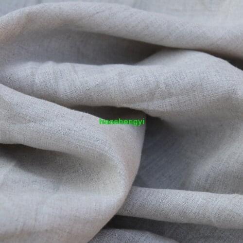 Big brand natural pure linen Yulu classic clothing fabric