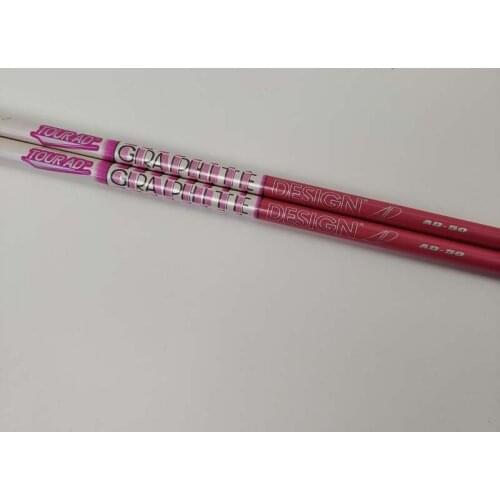 New women pink clubs shaft TOUR AD 50 golf irons graphite shaft 8pcs batch up order free shipping