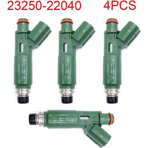 New 4PCS Fuel Injector 23250-22040 for Toyota Chevy Prizm Matrix Corolla 1.8L 2325022040 2320922040 232500D040 High Quality