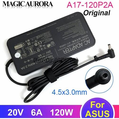 Original A17-120P2A 20V 6A 120W Laptop Adapter Power Supply For ASUS ZENBOOK FLIP 15 Q538EI UX534FT Q537 UX480FD Charger
