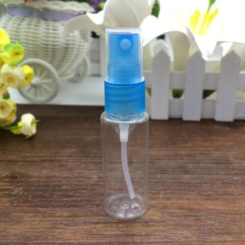 20ml Portable Travel Transparent Plastic Perfume Atomizer Eco-friendly Refillable Bottle Empty Spray Bottle Makeup Tool