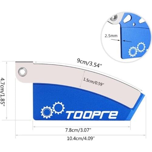 Professional Bike Disc Brake Ga-p Adjustment Tool Mountain Bike Regulator Adjust Folding Partition Bike Parts