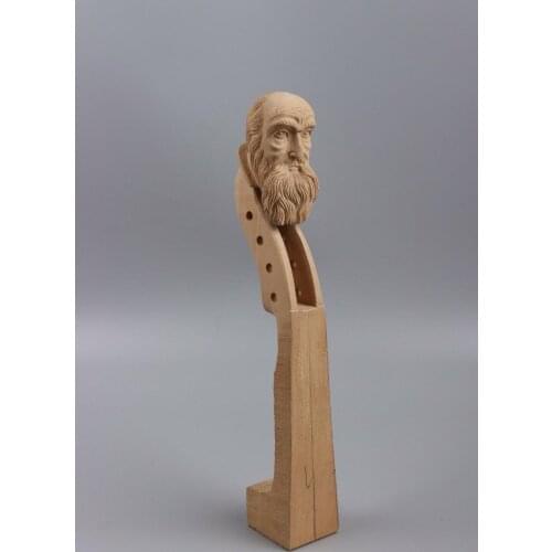 Hand-carved maple violin neck Replace Top grade 4/4 Violin parts