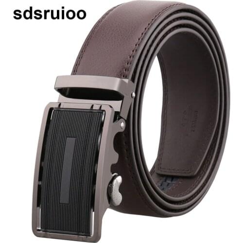 Sdsruioo Leather Belts For Men