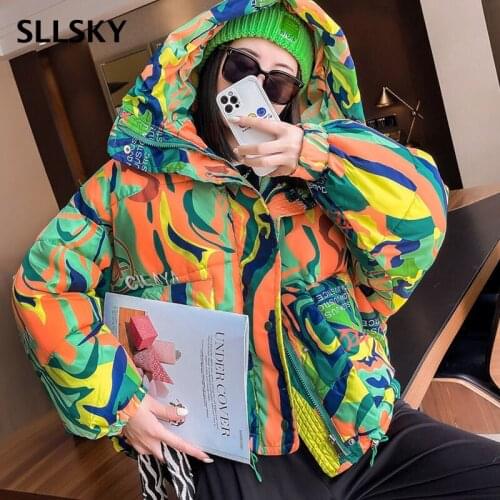 Women's Parkas With A Hood SLLSKY China