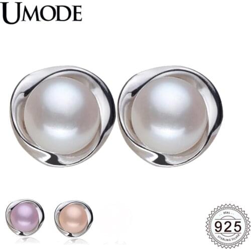 UMODE Women's Silver Earrings