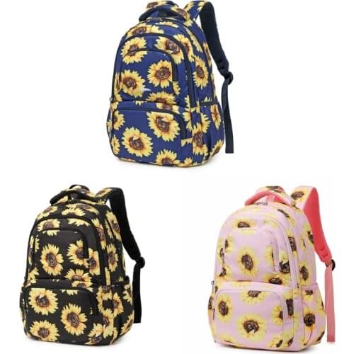 Laptop Backpack Floral Girls Bookbags Women Casual Daypack Lightweight School Bag College Laptop Backpack Fit 14 Inch