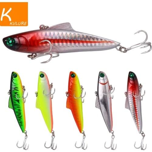 Winter 2021 New Bait VIB 1Pcs 8.5cm/21g Long Throw Full Swimming Layer Metal Fake Hard Lure Fishing Gear Artificial Lure Carp