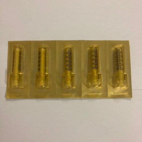 0.5ml 5pcs Syringe Ampoule head for hyaluron gun hyaluron pen High Pressure wrinkle removal water syringe