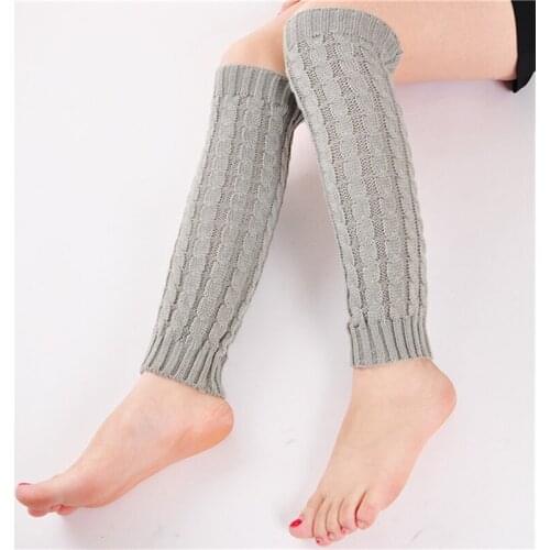 1 Pair Winter Leg Warmer Knitted Thick Short Leg Warmers Fashion Boot Cuffs Thermal Ladies Foot Warmer Boots Socks