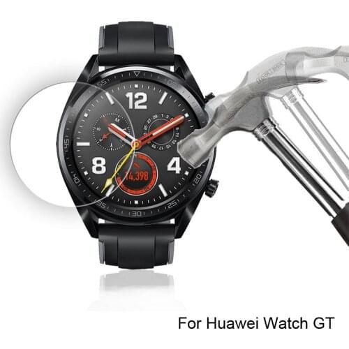 2pcs/Lot 9H Hardness Anti-Scratch Screen Protector For Huawei Watch GT Protective Screen Film For Huawei Watch GT Screen Guard