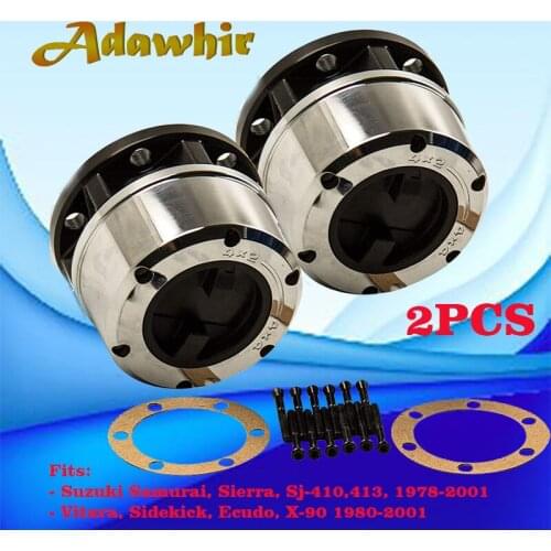 2 pieces x 26 Spline FOR Suzuki Sidekick Geo Tracker Jimny manual free wheel locking hubs B028 AVM438 AVM538