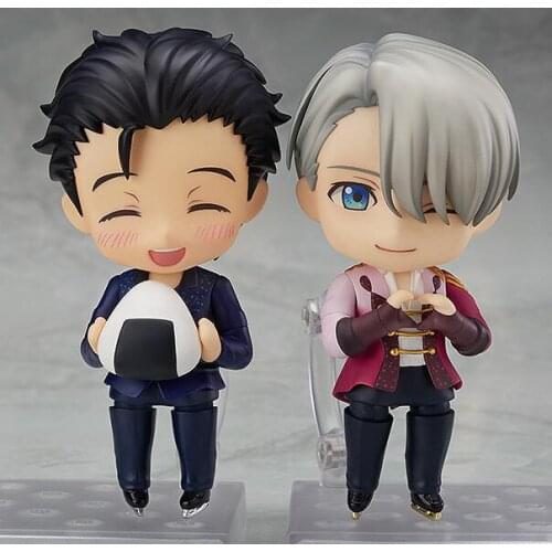 2021 hot 10cm YURI!!! on ICE YURI on ICE Katsuki Yuri Action figure toys collection doll Christmas gift with box