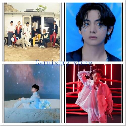 Diamond Painting Bangtan Boy Poster Full Square Round DIY 5D Diamond Embroidery Diamond Mosaic Home Decor Cross Stitch Kits