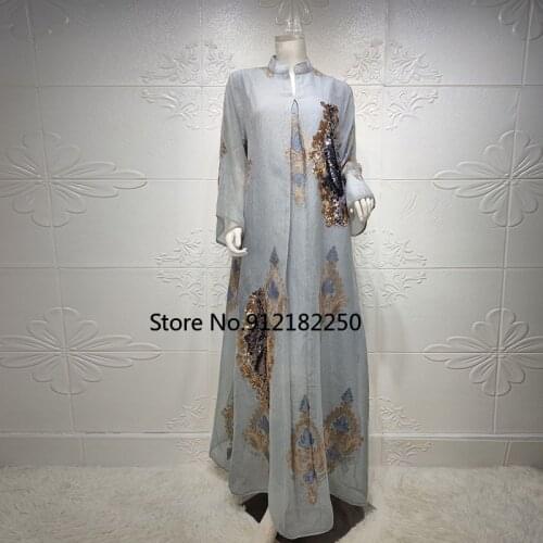 Kaftan Mujer Abaya Dubai Turkey Islam Muslim Evening Dress Caftan Marocain Dresses For Women Djellaba Robe Longue Femme Musulman
