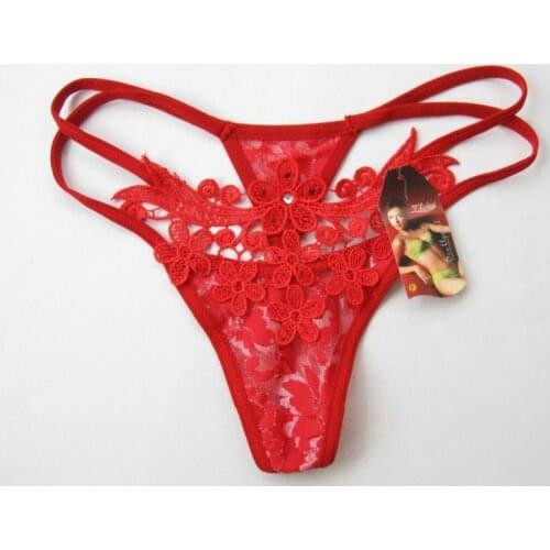 Women Sexy Thong Panties Intimates Briefs Female Perspective Lace G String Underwear Low Waist Thongs Nightwear Erotic Pants