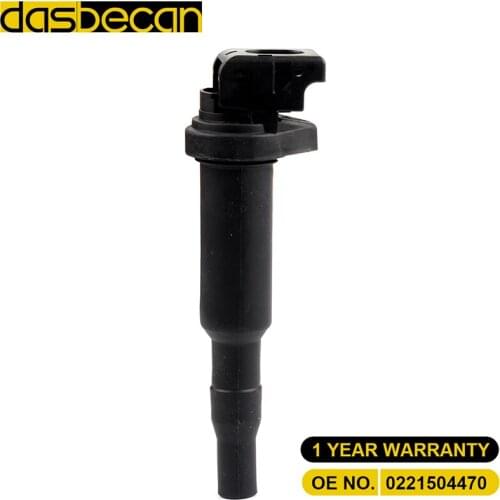 Dasbecan Coil Ignition 0221504470 For BMW 1 3 5 6 7 X1 X3 X5 X6 2.5L 3.0L For Peugeot 207 308 508 3008 1.6L NIMI 1.6L Citroen