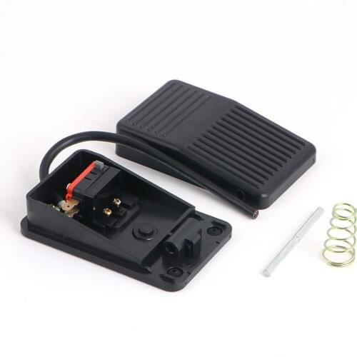 Momentary Foot Controller Pedal Switch Electric Power Footl Switch AC 250V 10A 1 NO 1 NC SPDT