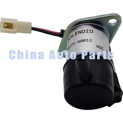 Fuel Solenoid Valve 16271-60012 16271-6001-2 for Tractor Models BX23D F2400 FZ2100
