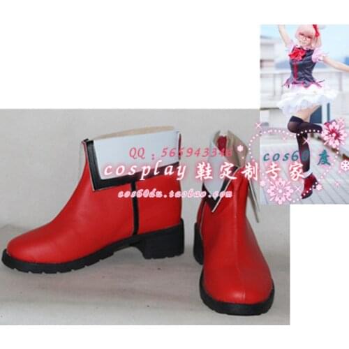 Beyond the Boundary Kuriyama Mirai Cosplay shoes boots S008
