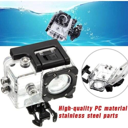 Transparent Action Camera Protective Case 30M Diving Sports Waterproof Box Camera Accessories for EKEN SJ4000 SJ4000 WIFI