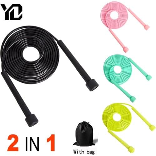 280cm Jump Rope PVC Portable Fitness Equipment Exercise At Home Gym Jumping Rope Skipping Rope Workout Equipments Men Women