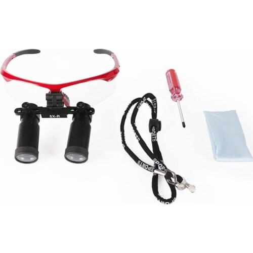 High Quality Magnifying Glasses 5.0X Medical Binocular Magnifier Surgical Dental Loupes ENT Plastic Surgery Pet Clinic