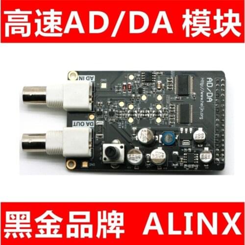 Alinx High speed AD module DA module data acquisition signal source FPGA Black Gold Development Board AN108