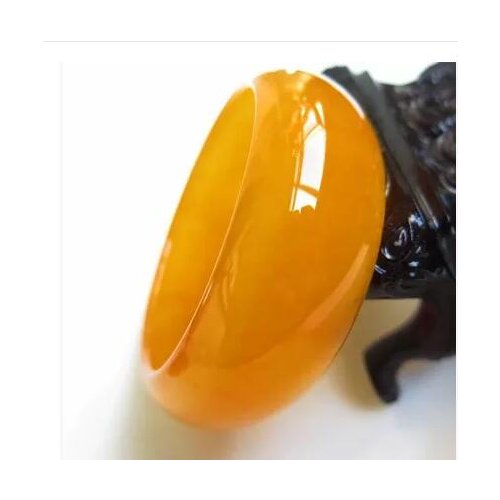 Xinjiang Hetian jade yellow jade bracelet gold silk Gobi widened Topaz 55--64mm Fine Jewelry>>Bangle