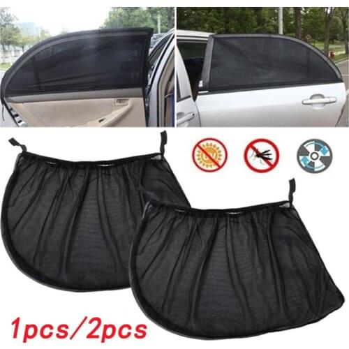 Car curtains sunshade side Windows car curtains used for sun protection heat insulation ventilation and mosquitoproof car window