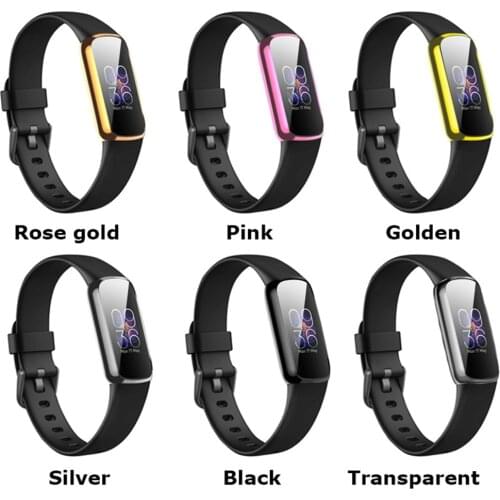 For Fitbit Luxe Bracelet Watch Protective Soft Shell All-Inclusive TPU Case Spare Part
