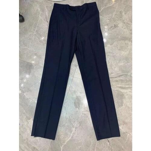 Zk520 Fashion Mens Pants 2021 Runway Luxury famous Brand European Design party style Mens Clothing