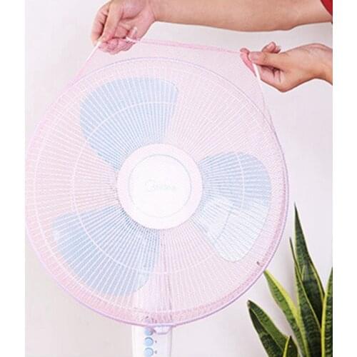 1 PCS Pink/Blue Child Finger Guard Mesh Fan Cover Protect Baby Fan Safety Cover Dust Cover Safety Product