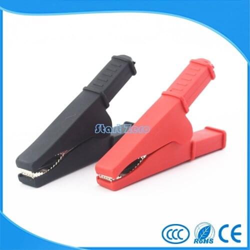 2 Pcs Electrical test clips/cheap alligator clips Length 70mm battery clip
