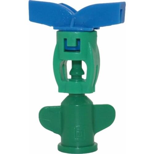 5pcs 360 degrees unobstructed rotating atomization micro-nozzle water sprayer cool watering sprinkler of garden irrigation tool