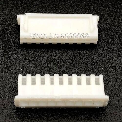 60pcs/lot XH2.54 9P 9pin 9Y wire Connector XH 2.54mm spacing Pitch Terminal Housing Plastic case Plug socket PCB Car Adaptor