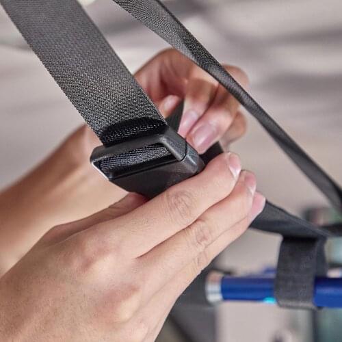 2pcs Car Fishing Rod Pole Holder Belt Strap Carrier For Truck SUV Vehicle