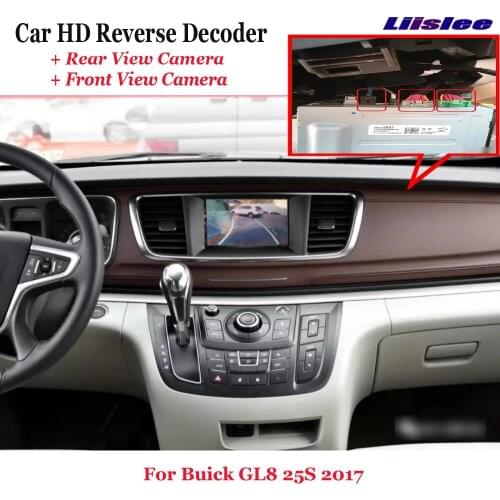 Car DVR Rearview Front Camera Reverse Image Decoder For Buick GL8 25S 2017 Original Screen Upgrade