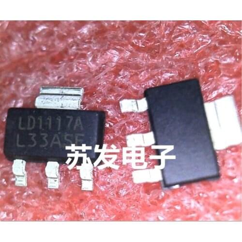 Freeshipping 30pcs/ LD1117A LD1117 1117A LD1117AG-3.3 LD1117AG-3.3V-A SOT-223 NEW