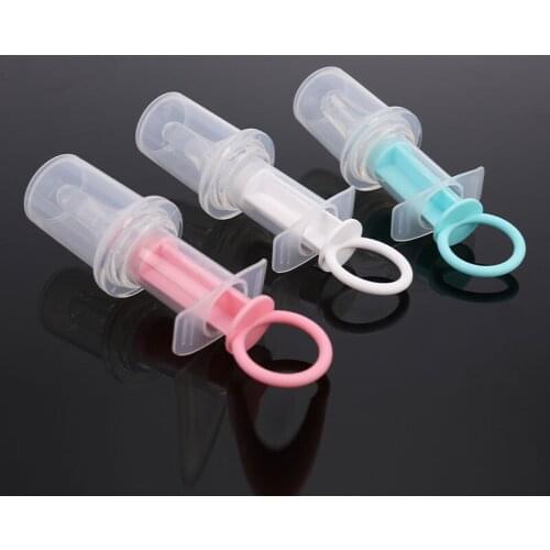 Baby Kids Smart Medicine Dispenser Needle Feeder Squeeze Medicine Dropper Dispenser Pacifier Feeding Utensils Baby Accessories