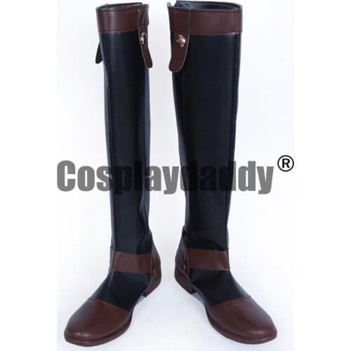 LOL The Virtuoso Jhin Long Cosplay Shoes Boots S008