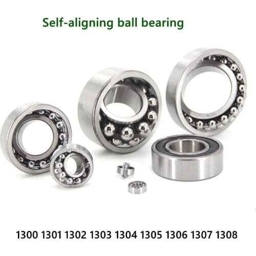 Double row Self - aligning ball bearing 1300 1301 1302 1303 1304 1305 1306 1307 1308 K