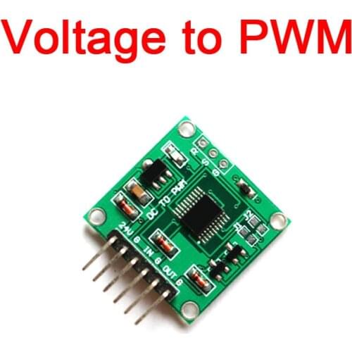Dykb Voltage TO PWM / 0-5V 0-10V to PWM duty cycle linear conversion Transmitter module FOR Remote data collection / control