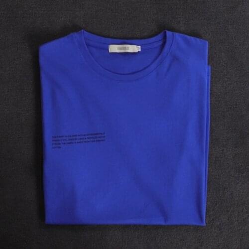 Short Sleeve Tshirts For Men 100% Cotton Environmental Protection Dye O-Neck Tops, New Summer Solid Color Casual Streetwear