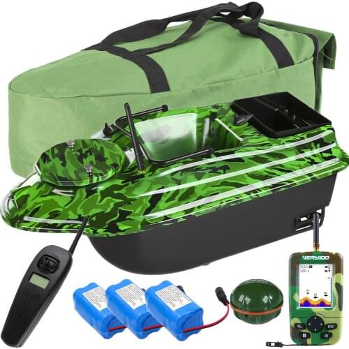 Carp Fishing RC Toy Boat GPS Fishing Bait Boat One-Key Return Bottom Sink Hopper&Catapult Hopper LCD GPS Fishfinder Boat